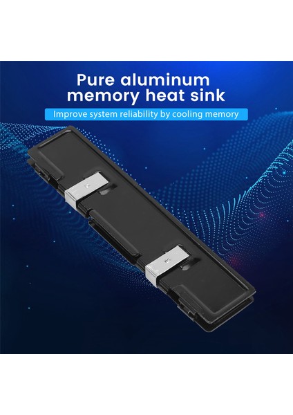 Adet Alüminyum Soğutucu Shim Serpme Soğutucu Soğutma Ddr Ram Bellek Masaüstü Bellek Radyatör Ddr2 Ddr3 Ddr4 (Yurt Dışından)