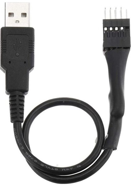 9pin Erkek Harici USB A Erkek Pc Anakart Dahili Veri Uzatma Kablosu 20CM (Yurt Dışından) indirimleri