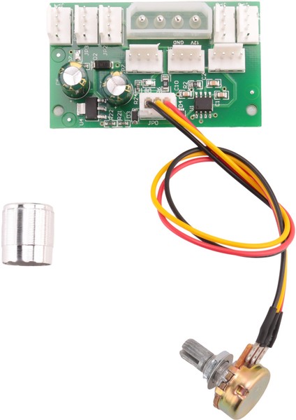 Dc 12 V 8 Madenci Fan Hızı Pwm Denetleyici 8 Kanallı Hub Yüksek Güç Şiddetli Fan Denetleyici Hız Regülatörü 4 P Güç Kaynağı (Yurt Dışından)