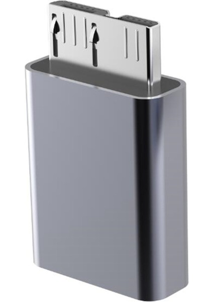 Taşınabilir Sabit Sürücü Muhafazasına Bağlantı Için C Tipi Erkek - Mikro USB Dişi Adaptör Konnektörü (Yurt Dışından)