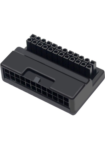 Atx 24 Pin 90 Derece Priz Adaptörü Anakart Anakart Güç Uzatma Kablosu Konnektörleri Dıy Montaj Aksesuarı (Yurt Dışından)