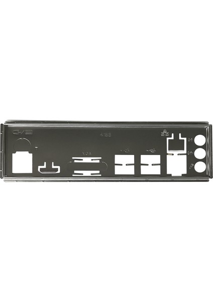 I/o Kalkanı Arka Plaka B250C B75 12USB B75 8usb Madencilik Anakart Io Bölme Şasi Braketi (Yurt Dışından)