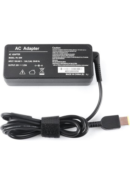 65W Bilgisayar Şarj Cihazı 20V 3.25A Kare Ağız Dizüstü Bilgisayar Güç Adaptörü Için Dizüstü Bilgisayar Adaptörü Güç Şarj Cihazı (Yurt Dışından) modelleri