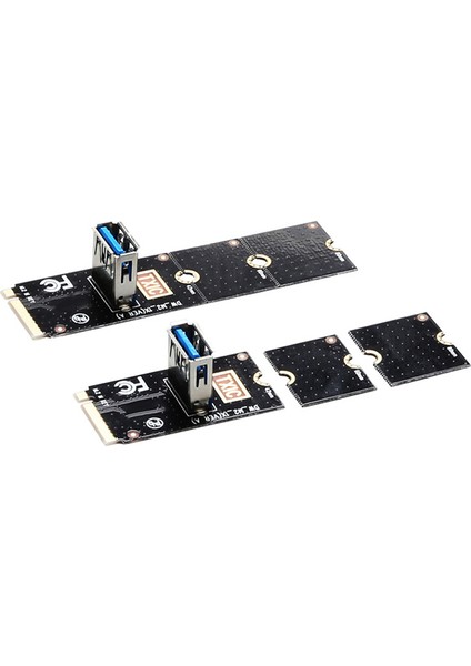 2 Adet Ngff M.2 Usb3.0 Pcı Express Dönüştürücü Adaptör Grafik Cardextender M2 Pcı-E Pcıe Transfer Madencilik Yükseltici (Yurt Dışından)