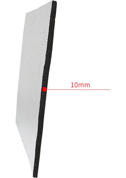 350X350X10MM 3D Yazıcı Isı Yalıtımı Pamuk Yapışkanlı Etiket Pedi Voron V2.4 Termal Yatak Yalıtımı (Yurt Dışından)