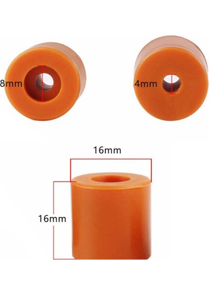3D Yazıcı Isıtma Parçaları Silikon Sıcak Yatak Tesviye Sütunu Silikon Katı Sütun Platformu Şok Emici Dengeleyici (16MM) (Yurt Dışından) indirimleri