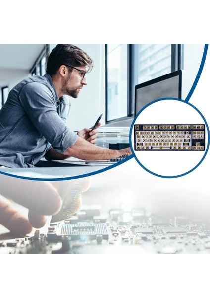 87 Tuşlu Mekanik Klavye Kaynak Plakası Mil Yatağı Çalışırken Değiştirilebilir Dıy Özelleştirilmiş Klavye Type-C Anahtar Hattı Ayırma Beyaz (Yurt Dışından) modelleri