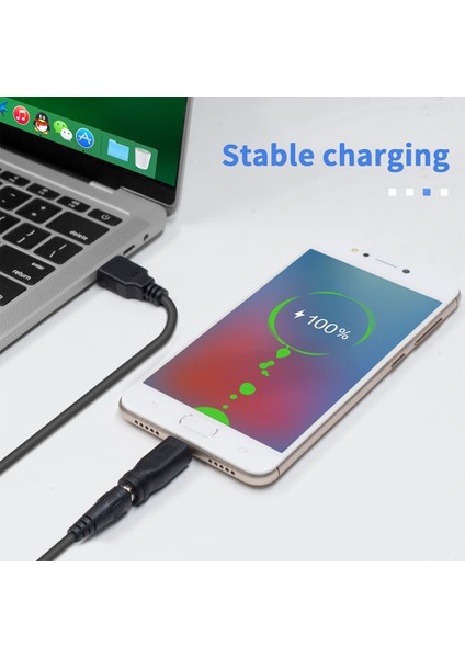 5V Dc 5.5 2.1mm Jack Şarj Kablosu Güç Kablosu, 13 Değiştirilebilir Fişli Konnektör Adaptörleri ile Usb'den Dc Güç Kablosuna (Yurt Dışından) indirimleri