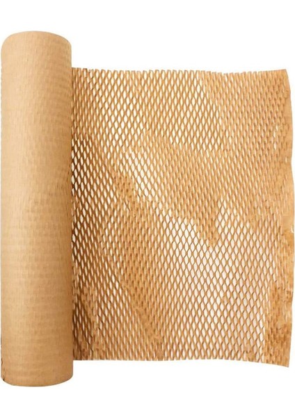 Rulo Geri Dönüşümlü Ambalaj Kağıdı 12 Inç x 33FT Hareketli Ambalaj Sargısı Için Eco Petek Desenli Kağıt Geri Dönüştürülebilir Yastık Malzemesi (Yurt Dışından)