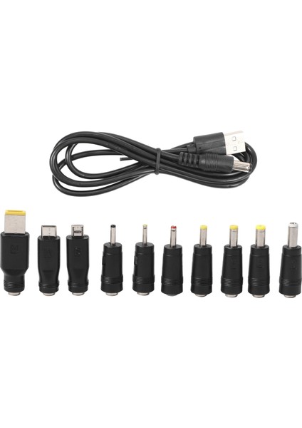 Dc Güç Kablosu Usb'den 5.5x2.1'e Çok Fonksiyonlu Dc Değiştirilebilir Fiş (Yurt Dışından)