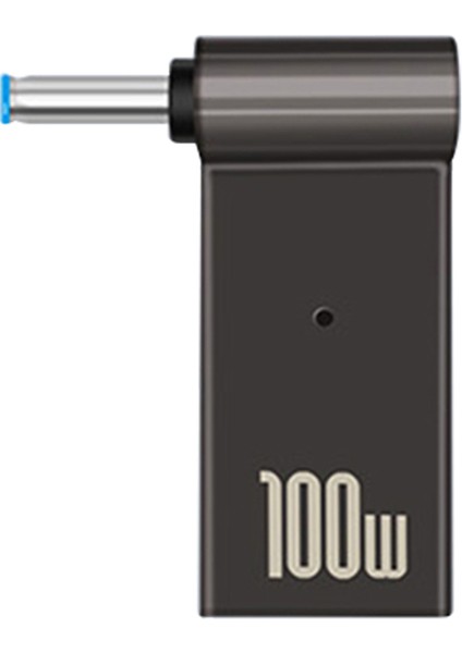 USB Tip C Dişi 4.5x3.0mm Jack Tak Dizüstü Bilgisayar Şarj Adaptörü 100 W Pd Güç Şarj Bağlayıcı Ucu (Yurt Dışından)