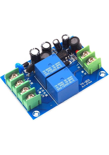 220V 2 Yollu Güç Otomatik Switcher 10A Çift Güç Kaynağı 2 In 1 Out Elektrik Kesintisi Transfer Anahtarlama Paneli Modülü (Yurt Dışından)