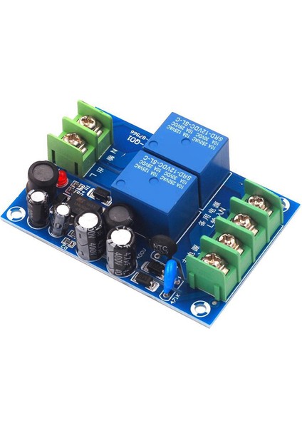 220V 2 Yollu Güç Otomatik Switcher 10A Çift Güç Kaynağı 2 In 1 Out Elektrik Kesintisi Transfer Anahtarlama Paneli Modülü (Yurt Dışından)
