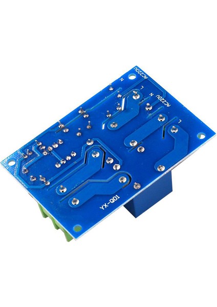 220V 2 Yollu Güç Otomatik Switcher 10A Çift Güç Kaynağı 2 In 1 Out Elektrik Kesintisi Transfer Anahtarlama Paneli Modülü (Yurt Dışından)