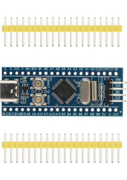 St-Link V2 Programlama Ünitesi Emülatör Indiricisi + 40PIN STM32F103C6T6 Arm STM32 Swd Minimum Sistem Kartı Mikro USB (Yurt Dışından)