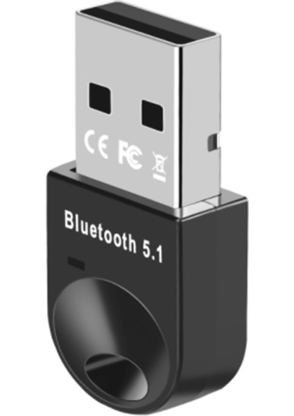 Bluetooth Adaptörü Usb2.0 Bluetooth 5.1 Ses Alıcı Verici Ücretsiz Sürücü Win8.1/10/11, Win7 Sürücüyü Yüklemeniz Gerekiyor (Yurt Dışından)