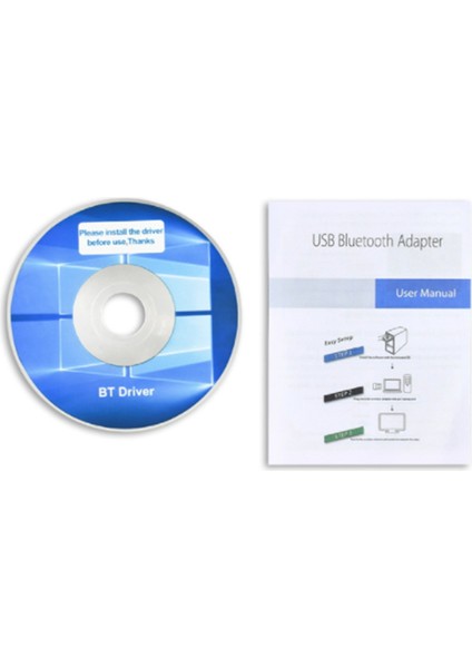 Bluetooth Adaptörü Usb2.0 Bluetooth 5.1 Ses Alıcı Verici Ücretsiz Sürücü Win8.1/10/11, Win7 Sürücüyü Yüklemeniz Gerekiyor (Yurt Dışından)
