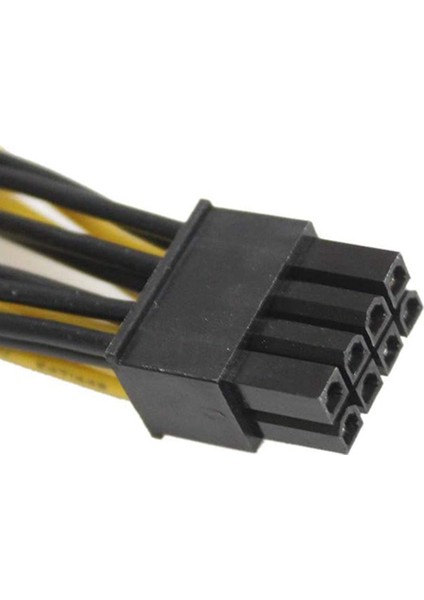 18AWG 8pin - Çift 8pin(6+2) Güç Kablosu Gpu Güç Kablosu K80 M40 M60 P40 P100 ,20CM (Yurt Dışından) fırsatları