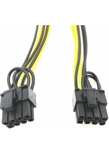 18AWG 8pin - Çift 8pin(6+2) Güç Kablosu Gpu Güç Kablosu K80 M40 M60 P40 P100 ,20CM (Yurt Dışından) indirimleri