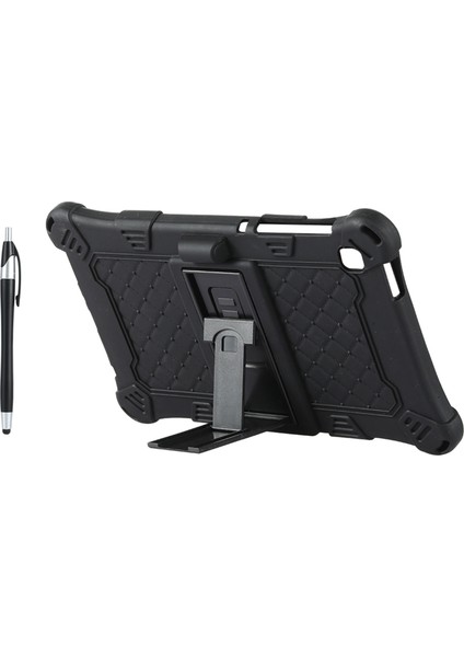 Silikon Kılıf Için Tab A7 Lite 2021 8.7 Inç T220 T225 Tablet Kılıfı Ofis Için Kalemli Tablet Standı(C) (Yurt Dışından)