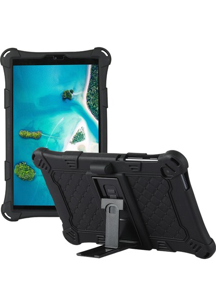 Silikon Kılıf Için Tab A7 Lite 2021 8.7 Inç T220 T225 Tablet Kılıfı Ofis Için Kalemli Tablet Standı(C) (Yurt Dışından)