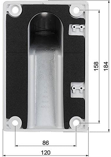 -1273ZJ-130-TRL Wms Wml PC130T Taret Kamera Için Duvar Montaj Braketi -2CD2342WD-I (Yurt Dışından)