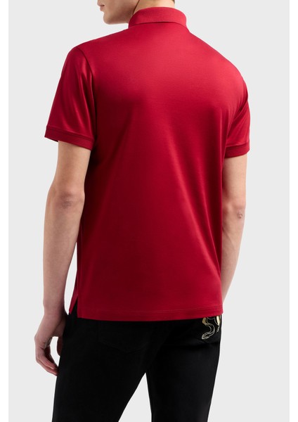 Pamuk Karışımlı Logolu Düğmeli Polo Yaka T Shirt Erkek Polo Yaka T Shirt EM001704 AF10017 M5037 fiyatları