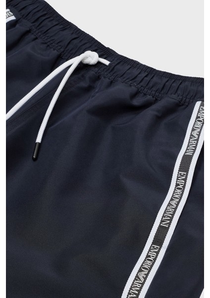 Regular Fit Belden Bağlamalı Logolu Mayo Short Erkek Mayo Short EM001382 AF12333 UB102