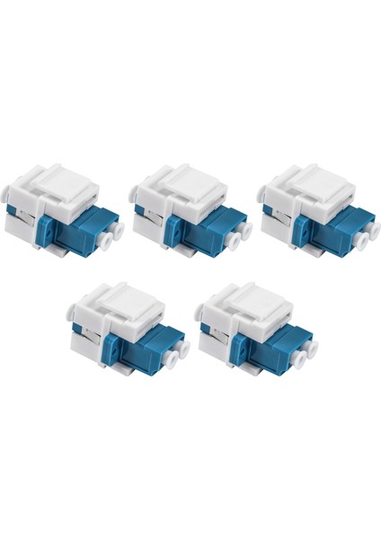 Duvar Plakaları, Patch Paneller Için Lc Fiber Optik Adaptör Lc - Lc Dubleks Çok Modlu 10 GB F/f Bağlayıcı (Yurt Dışından)