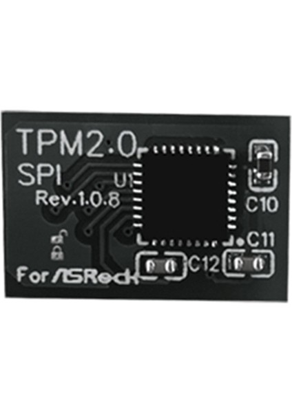 Tpm 2.0 Şifreleme Güvenlik Modülü Uzaktan Kart 14 Pin Spı Anakart Için Tpm2.0 Güvenlik Modülü (Yurt Dışından)