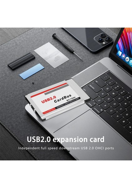 Pcmcıa - USB 2.0 Cardbus Çift 2 Bağlantı Noktalı 480M Kart Adaptörü Dizüstü Pc Bilgisayar Için (Yurt Dışından) fırsatları