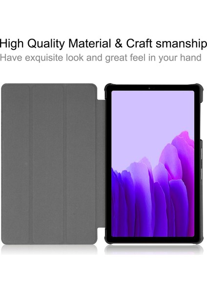 Tab A7 Lite 2021 Için Pu Kılıf 8.7 Inç T220 T225 Deri Flip Case Pu Deri Kılıf Tablet Standı (E) (Yurt Dışından)