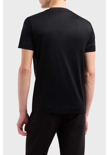 Pamuk Karışımlı Regular Fit Bisiklet Yaka T Shirt Erkek T Shirt EM001702 AF10017 UC001 fiyatları