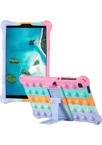Tab A7 Lite 2021 Için Tablet Kılıfı 8.7 Inç T220 T225 Tablet Kılıfı Ofis Için Kalemli Tablet Standı(B) (Yurt Dışından)