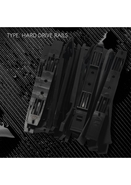 10 Çift Sabit Sürücü Rayları Şasi Kafes Aksesuarları 3,5 Ila 5,25 Sabit Sürücü Tepsisi Için Sürücü Bölmesi Kaydırıcı Plastik Raylar (Yurt Dışından) fiyatları