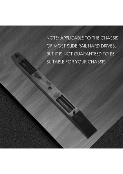 10 Çift Sabit Sürücü Rayları Şasi Kafes Aksesuarları 3,5 Ila 5,25 Sabit Sürücü Tepsisi Için Sürücü Bölmesi Kaydırıcı Plastik Raylar (Yurt Dışından) fırsatları