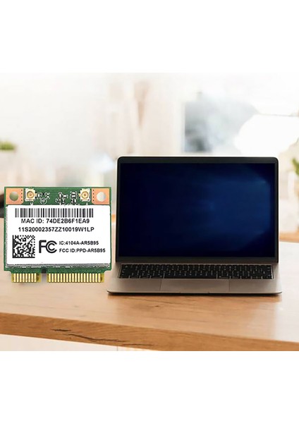 Z370 Y460 G470 Z470 Z560 Siyah AR5B95 2.4g 150 Mbps Mını Pcıe 802.11N Dahili Kablosuz Ağ Kartı (Yurt Dışından)