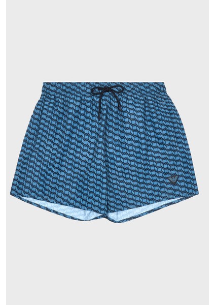 Logo Desenli Slim Fit Düşük Bel Mayo Short Erkek Mayo Short EM000583 AF12342 F9035 modelleri