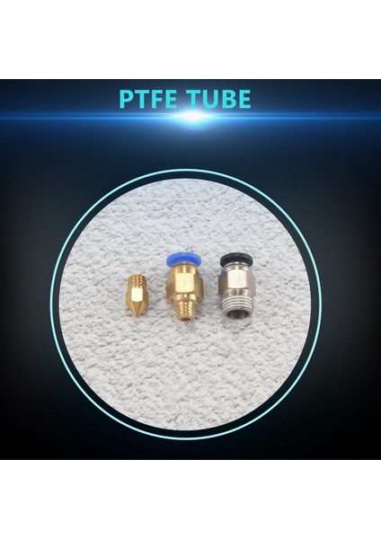 3D Yazıcı Kiti Ptfe Tüp Pc4-M6 PC4-M10 Pnömatik Aksesuarları Mk8 Çorap 3D Yazıcılar Için 0,4 mm Nozul -3 (Yurt Dışından)