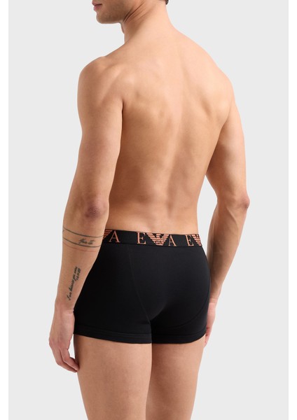 Monogram Logolu Streç Pamuklu 3 Pack Boxer Erkek Boxer EM000259 AF10778 MC061 modelleri
