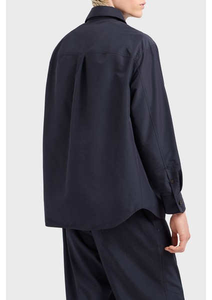 Relaxed Fit Yama Cepli ve Logo Yamalı Gömlek Ceket Erkek Gömlek Ceket EM001629 AF13770 UB118 fiyatları