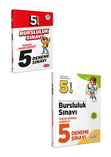 5. Sınıf Bursluluk Sınavı Tamamı Çözümlü 5 Deneme Sınavı