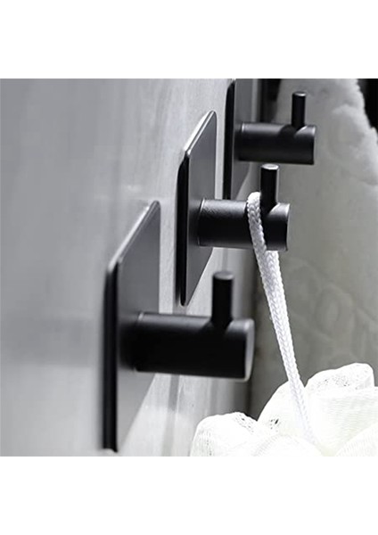 304 Paslanmaz Çelik Güçlü Yapışkan Kanca Tek Banyo Mutfak Kapısı (Yurt Dışından)
