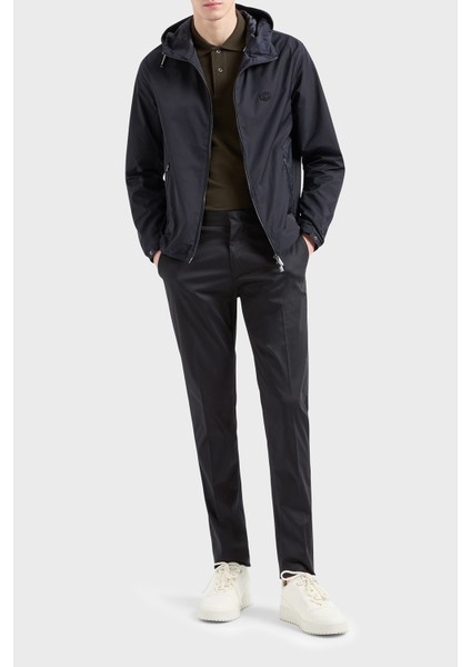 Streç Pamuklu Regular Fit Yüksek Bel Düz Paça Kumaş Pantolon Erkek Pantolon 8N1P15 1NJ7Z 0999