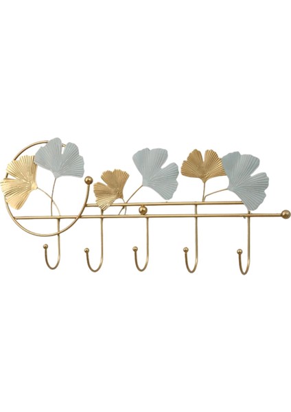 Modern Hook Up Yelpaze Şeklinde Yaprak Kancası Anahtarlık Duvar Kancaları Asılı -A (Yurt Dışından)