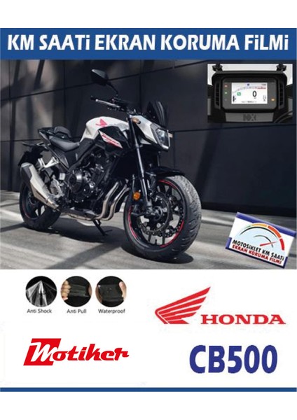 Honda CB500 Motosiklet Ekran Km Koruyucu