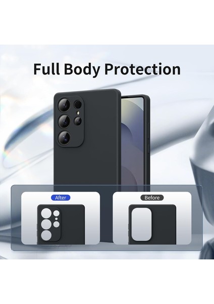 Samsung Galalaxy S25 Ultra Kılıf Lansman Kamera Korumalı İçi Kadife Yumuşak Renkli Silikon Mat Hisli Süet Liquid indirimleri