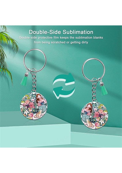 Süblimasyon Anahtarlık Boşlukları Isı Transferli Mdf Boş 3 Şekilli Set (Yurt Dışından) modelleri