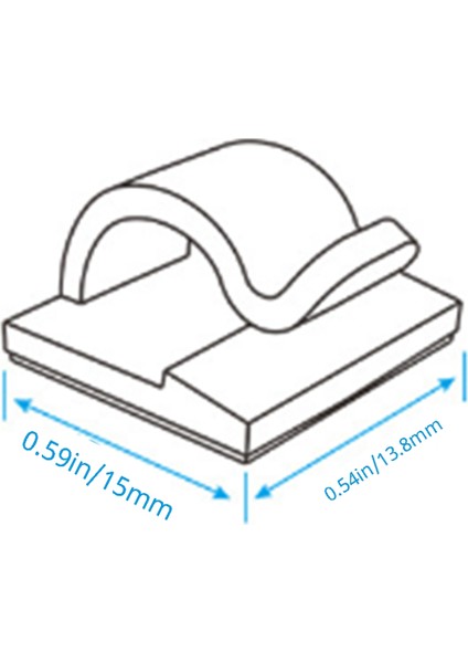 Açık Hava Işık Zincirleri Için Kancalar Klipsler 15'li Paket Klipsler Şeffaf Işık Kancası (Yurt Dışından) fırsatları