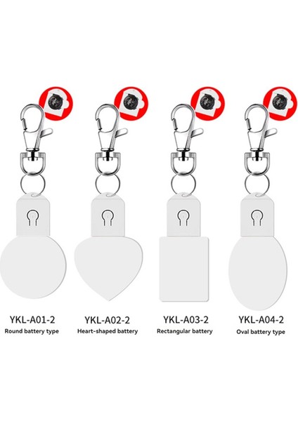 4 Adet LED Süblimasyon Boş Anahtarlık B (Yurt Dışından) indirimleri